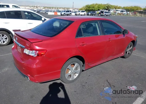 2012 Toyota Corolla S from USA, damaged, VIN 5YFBU4EE0CP004052